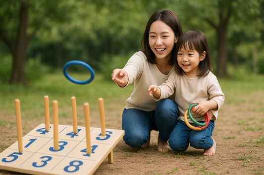 輪投げは子育てにもおすすめ
